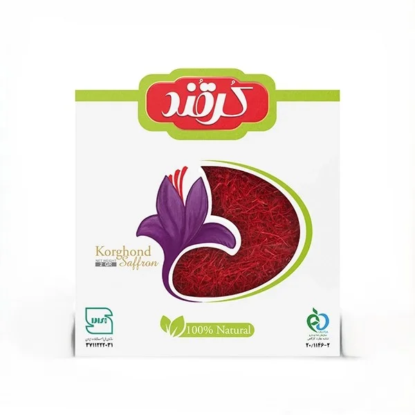 تصویر خرید عمده و فله زعفران سرگل سوپر ۲ گرمی پاکتی کرقند (بسته‌بندی پاکت)